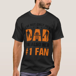 Basketball Dad Player Coach Funny Basketballer Spo T-Shirt