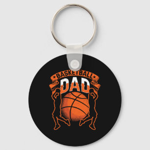 Basketball Dad Player Coach Match Team Father Dadd Key Ring