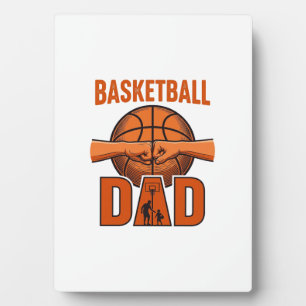 Basketball Dad Vintage Engraving Shirt Design_1 Plaque