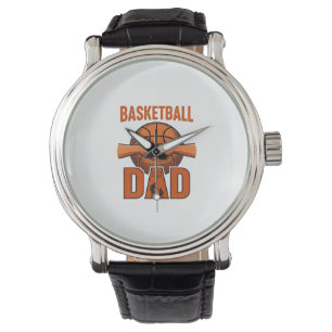 Basketball Dad Vintage Engraving Shirt Design_1 Watch