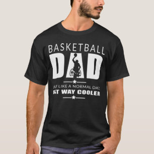 Basketball Dad Wheelchair Basketball Cool Dad T-Shirt