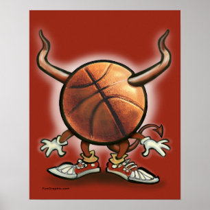 Basketball Demon Poster