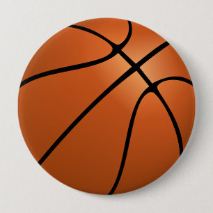 Basketball design Button