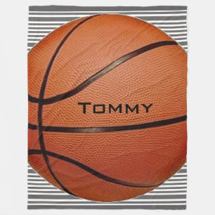 Basketball Design Fleece Blanket