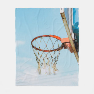 Basketball Design Fleece Blanket
