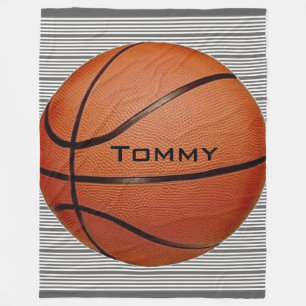 Basketball Design Fleece Blanket