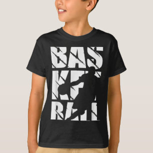 Basketball Design For Basketball Player And Basket T-Shirt