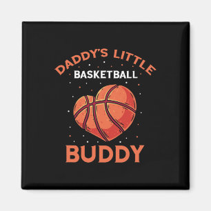 Basketball Design - Girl Who Loves Basketball And Magnet