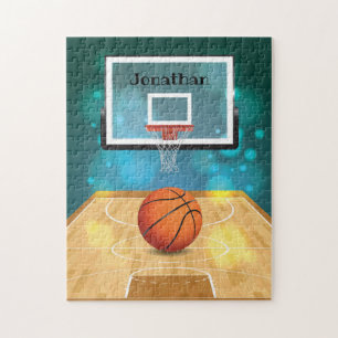 Basketball Design Jigsaw Puzzle