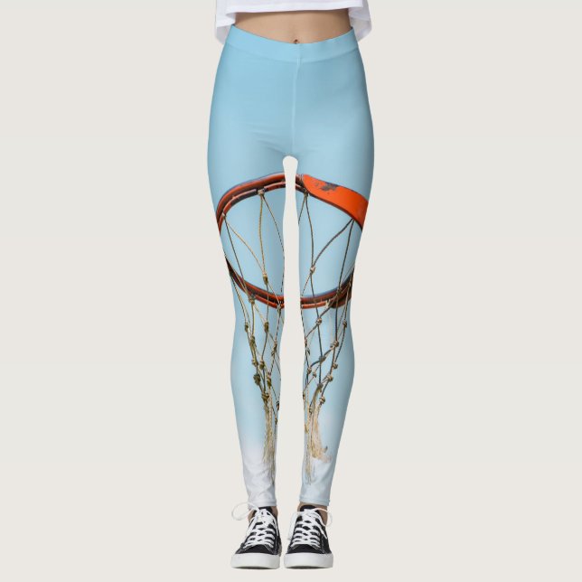 Basketball Design Leggings (Front)