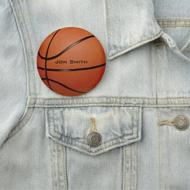 Basketball Design Name Tag (In Situ)