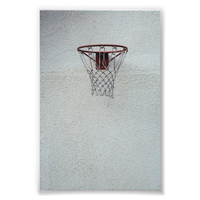 Basketball Design Photo Print (Front)