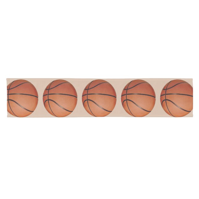 Basketball Design Table Runner (Horizontal)