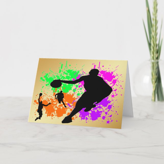 Basketball Dreams Card (Front)