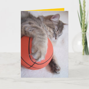 Basketball dreams Graduate Card