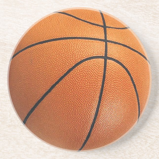 Basketball Drinks Coaster (Front)