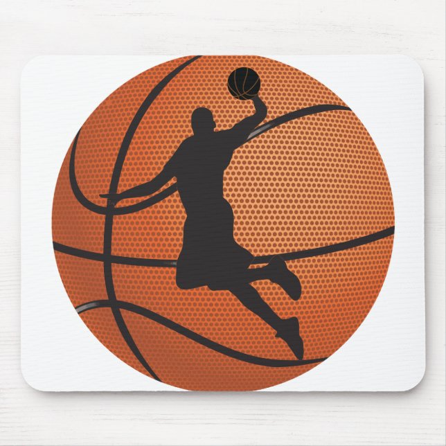 Basketball dunk mouse mat (Front)