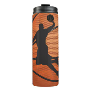 Basketball dunk thermal tumbler