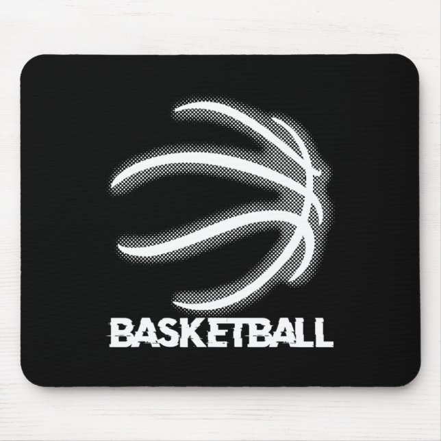 Basketball Dunking Dribbling Bball Hoop Basket Pla Mouse Mat (Front)