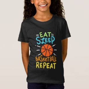 Basketball - Eat Sleep Basketball Repeat T-Shirt