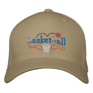 Basketball Embroidered Hat