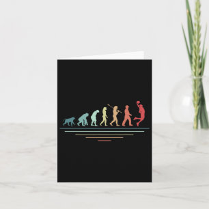 Basketball Evolution Basketball Player Coach Hoop Card