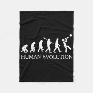 Basketball Evolution Fleece Blanket