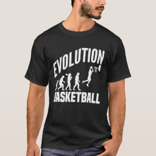 Basketball Evolution From Monkey To Men BBall Dun T-Shirt