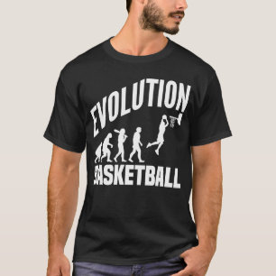 Basketball Evolution From Monkey To Men BBall  Dun T-Shirt