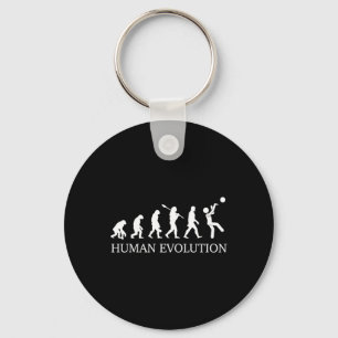 Basketball Evolution  Key Ring
