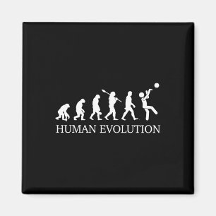 Basketball Evolution  Magnet