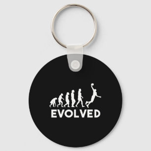 Basketball Evolution Men Women Boys Girls Kids Bak Key Ring