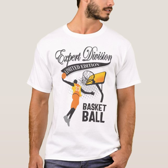 Basketball Expert Division T-Shirt (Front)