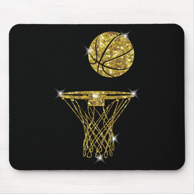 Basketball Exquisite  Mouse Mat (Front)