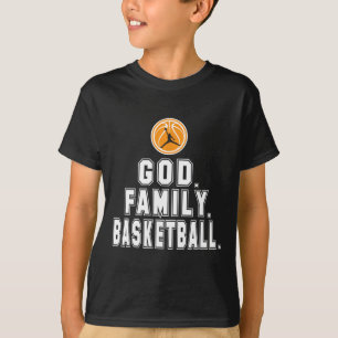 Basketball Family God Player Christian T-Shirt