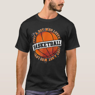 Basketball Fan Basketball Player Boys Sport T-Shirt