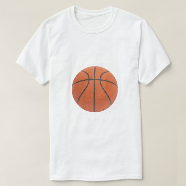 Basketball Fan Gifts Basketball Theme Gifts B-Ball T-Shirt (Design Front)