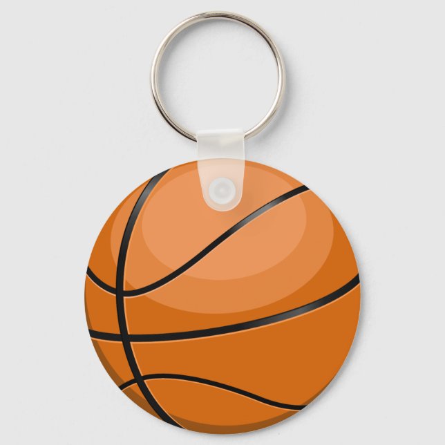 Basketball Fan Key Ring (Front)