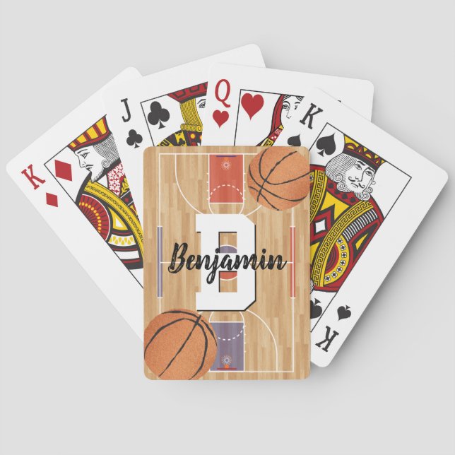 Basketball Fans  Playing Cards (Back)