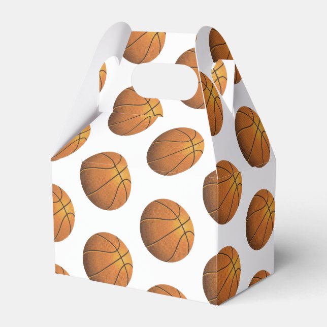 "Basketball" Favour Box (Front Side)