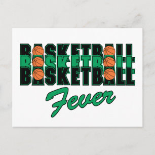 Basketball Fever Postcard
