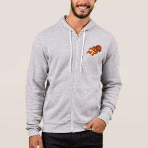 Basketball flames hoodie