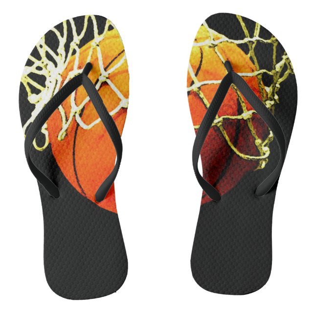 Basketball Flip Flops (Footbed)