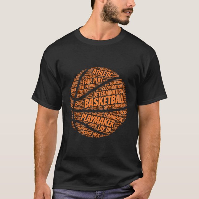 Basketball For And T-Shirt (Front)