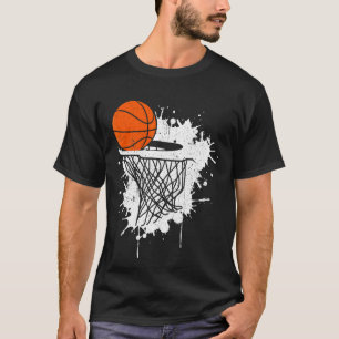 Basketball For Coach Player Boys Girls Men Youth T-Shirt