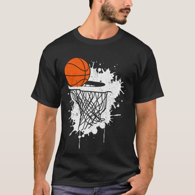 Basketball  For Coach Player Boys Girls Men Youth  T-Shirt (Front)