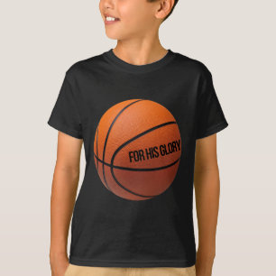 Basketball For Sports People Who Love God And Bask T-Shirt
