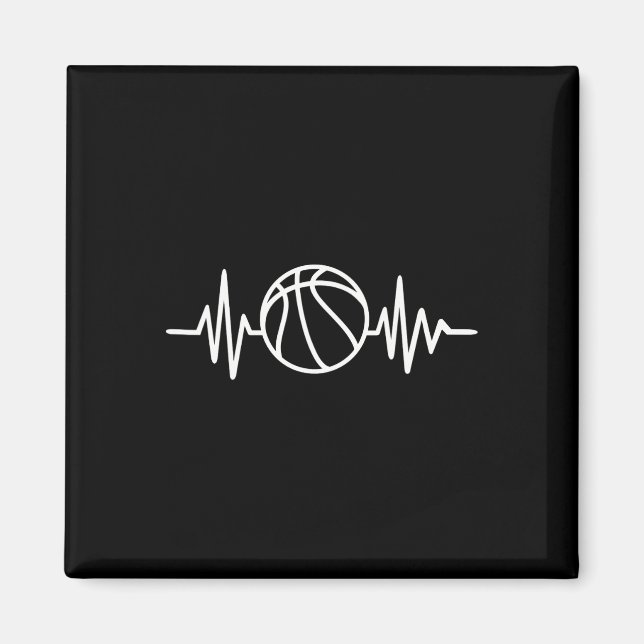 Basketball Frequency  Magnet (Front)