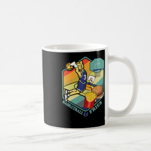 Basketball Fries Fastfood Burger Basketballer Coffee Mug