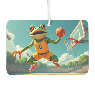 Basketball Frog car air freshener